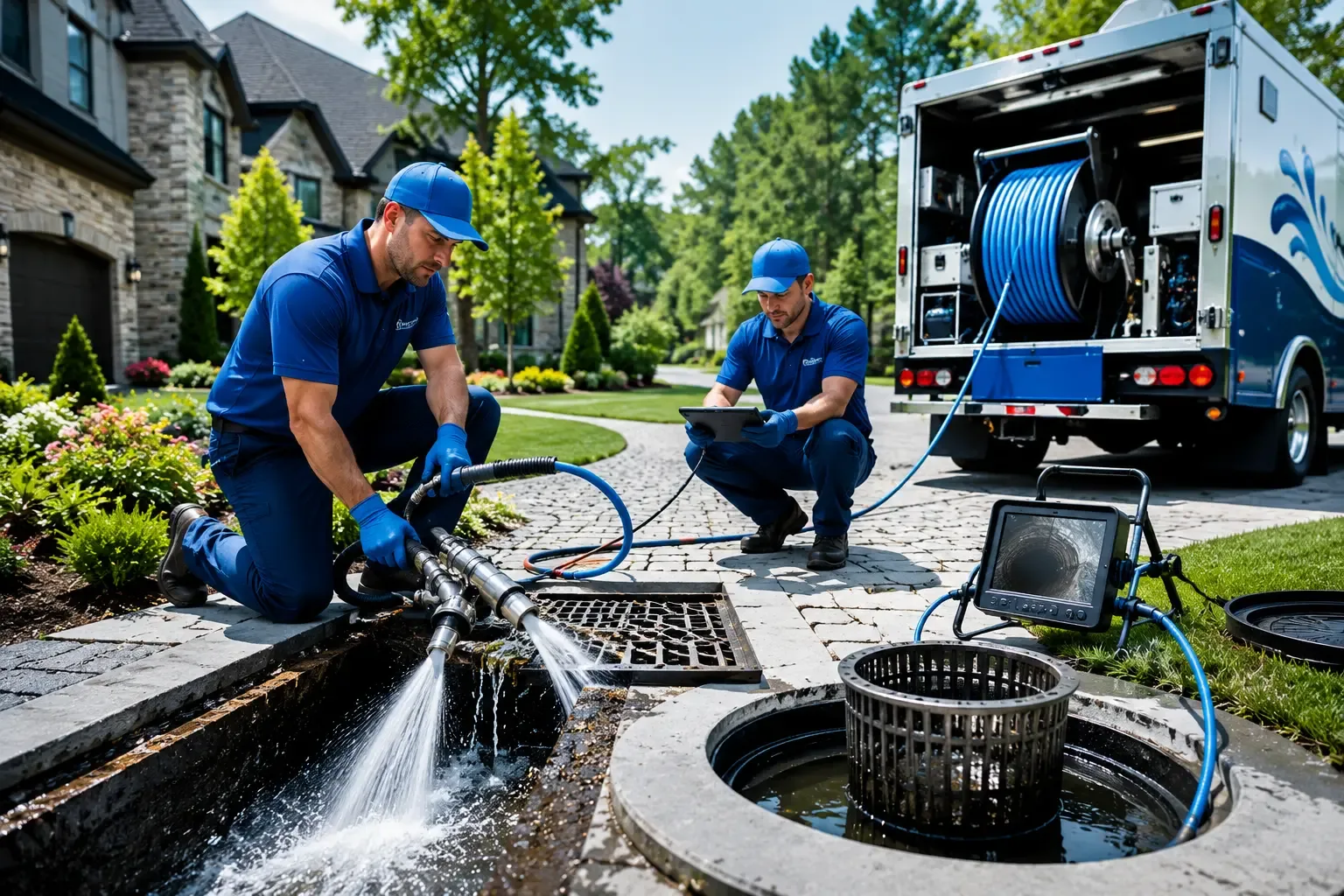 Local outdoor drain cleaning professionals in Traer, IA